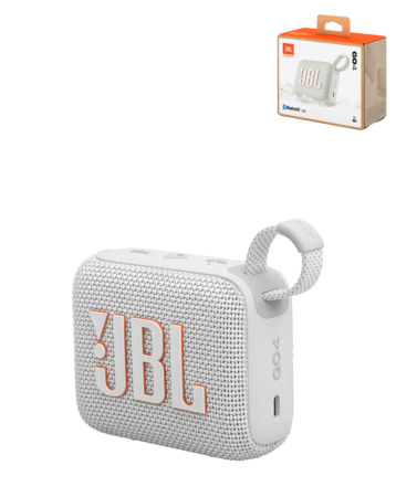 JBL Go 4 Portable Bluetooth Speaker - WHITE (Only Ground Shipping)