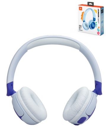 JBL JR320BT Bluetooth Kids Wireless On-Ear Headphones - BLUE (Only Ground Shipping)