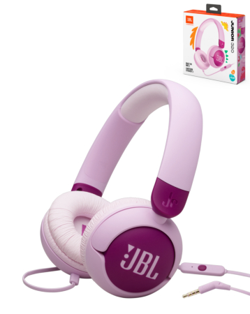 JBL JR320BT Kids Wired On-Ear Headphones - PURPLE (Only Ground Shipping)