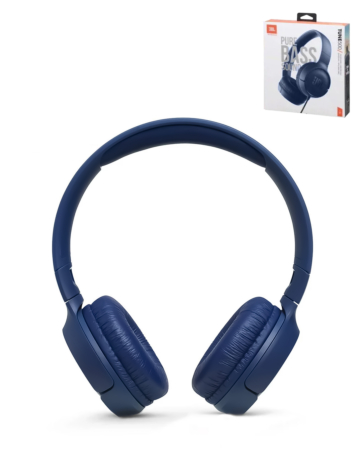 JBL Tune 500 Over Ear Wired Headphones (BLUE) (Only Ground Shipping)