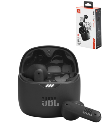 JBL Tune Flex True Wireless Noise Cancelling Earbuds (BLACK) (Only Ground Shipping)