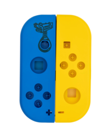 Housing Shell for Nintendo Switch Joy Con Controller (Yellow / Blue)