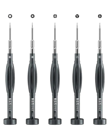 KAIGEXIN K-808 2D Rugby Phone Screwdriver Set (+1.3 / 0.8 / Y0.6 / +2.5 / 4IP)