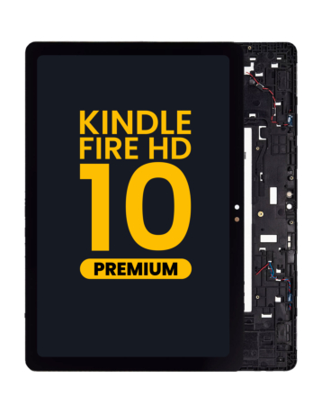 LCD Assembly with Frame for Amazon Kindle Fire HD 10 (11th Gen / 2021) (T76N2B) (Premium)