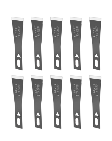 LANRUI 007S Cold Blade Gaming Shovel For Qickly Remove The CPU Thermal Paste Enhance Competitive Speed (10 Pcs / Set)