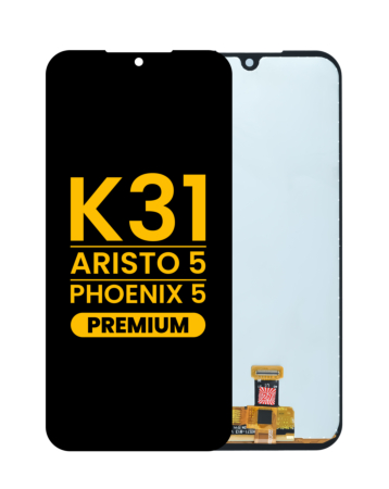 LCD Assembly without Frame for LG K31 (2020) / Aristo 5 / Phoenix 5 LMK300AM (US Version) (BLACK) (Premium)