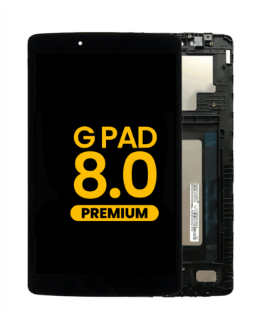 LCD Assembly without Frame for LG G Pad 8.0 (V480 / V485 / V490) (BLACK) (Premium)