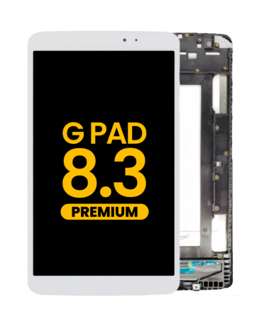 LCD Assembly without Frame for LG G Pad 8.3 (V500) (WHITE) (Premium)