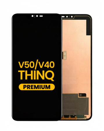 OLED Assembly without Frame for LG V50 / V40 ThinQ (V405) (BLACK) (Premium)