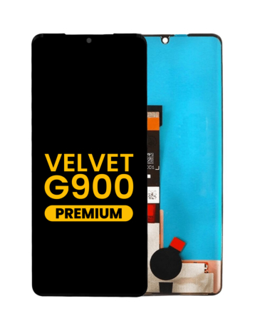 OLED Assembly without Frame for LG Velvet (G900) (BLACK) (Premium)