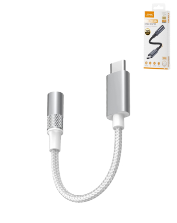 LDNIO LSY80c USB C to AUX Female Audio Adapter (WHITE) (Only Ground Shipping)