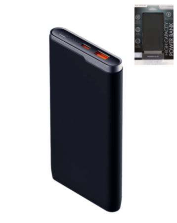 Luxe Power Bank (10000mAh) (BLACK) (Only Ground Shipping)