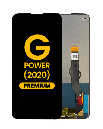 LCD Assembly without Frame for Motorola Moto G Power (XT2041-4 / XT2041-6 / XT2041-7 / XT2041-DL) (BLACK) (Premium)