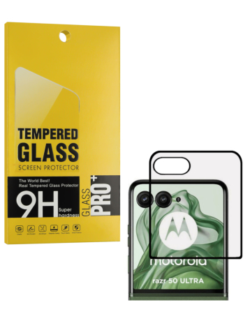 Back Tempered Glass for Motorola Razr Plus / Razr 50 Ultra (XT2451 / 2024) / Razr Plus (XT2557 / 2025) (2.5D / 1 Piece)