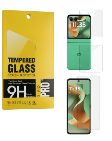 Flexible Screen Protector for Motorola Razr 2025 / Razr 60 (XT2553 / 2025) (3 Piece Set)
