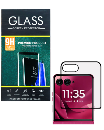 Back Tempered Glass for Motorola Razr Ultra 2025 / Razr 60 Ultra (XT2551 / 2025) (3D Curved / 1 Piece)