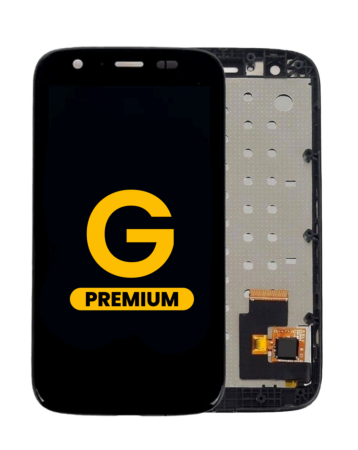 LCD Assembly with Frame for Motorola Moto G (XT1032) (BLACK) (Premium)