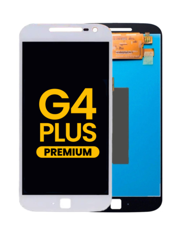 LCD Assembly without Frame for Motorola Moto G4 Plus (XT1640 / 1641 / 1642 / 1644) (WHITE) (Premium)