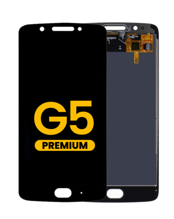 LCD Assembly without Frame for Motorola Moto G5 (XT1670) (BLACK) (Premium)