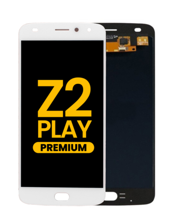 LCD Assembly without Frame for Motorola Moto Z2 Play (XT1710) (WHITE) (Premium)
