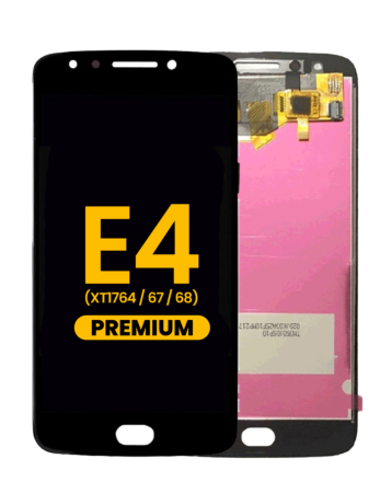 LCD Assembly without Frame for Motorola Moto E4 (XT1764 / XT1767 / XT1768) (BLACK) (Premium)