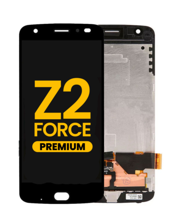 LCD Assembly with Frame for Motorola Moto Z2 Force (XT1789) (BLACK) (Premium)