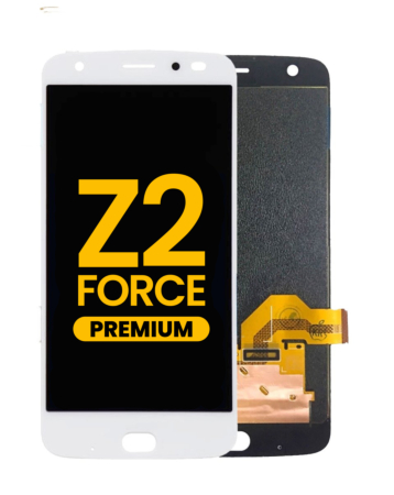 LCD Assembly without Frame for Motorola Moto Z2 Force (XT1789) (WHITE) (Premium)