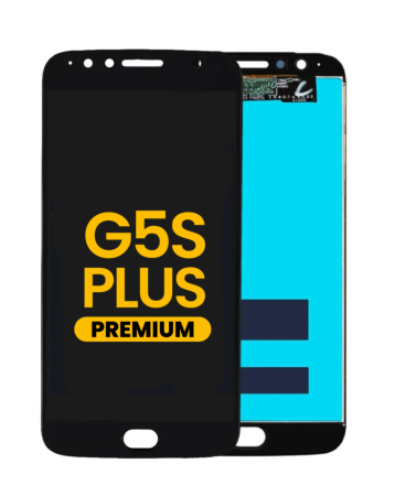 LCD Assembly without Frame for Motorola Moto G5S Plus (XT1803) (BLACK) (Premium)