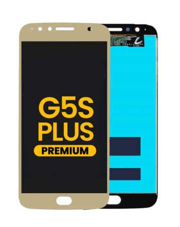 LCD Assembly without Frame for Motorola Moto G5S Plus (XT1803) (GOLD) (Premium)
