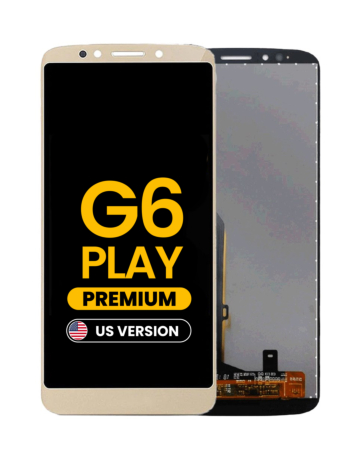 LCD Assembly without Frame for Motorola Moto G6 Play (XT1922-6-7-9) (US Version) (GOLD) (Premium)