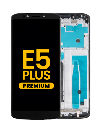 LCD Assembly with Frame for Motorola Moto E5 Plus (XT1924) (US Version) (BLACK) (Premium)