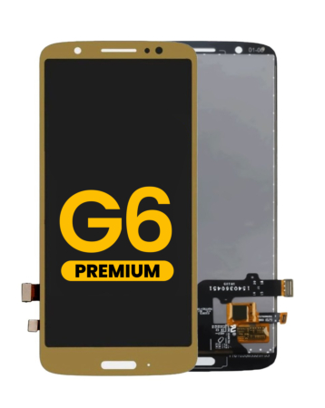 LCD Assembly without Frame for Motorola Moto G6 (XT1925) (GOLD) (Premium)
