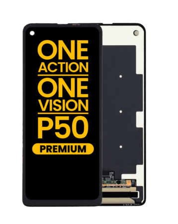 LCD Assembly without Frame for Motorola One Action (XT2013) / One Vision / P50 (XT1970) (Premium)