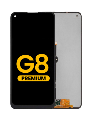 LCD Assembly without Frame for Motorola Moto G8 (XT2045) (BLACK) (Premium)