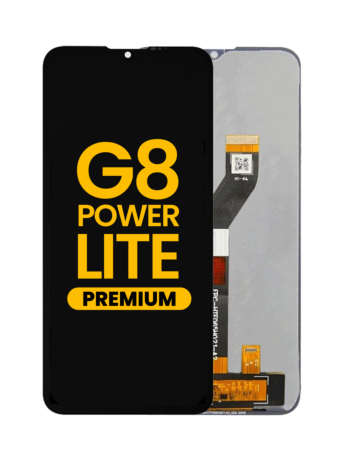 LCD Assembly without Frame for Motorola Moto G8 Power Lite (XT2055) (BLACK) (Premium)