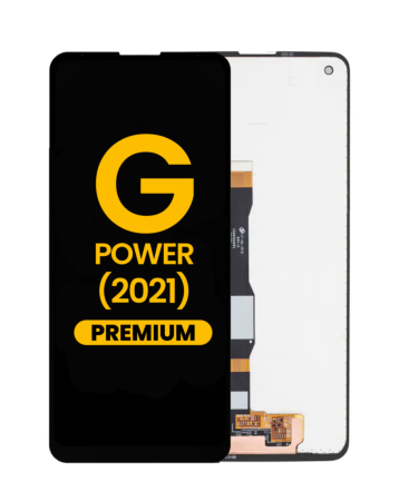 LCD Assembly without Frame for Motorola Moto G power (XT2117 / 2021) (BLACK) (Premium)
