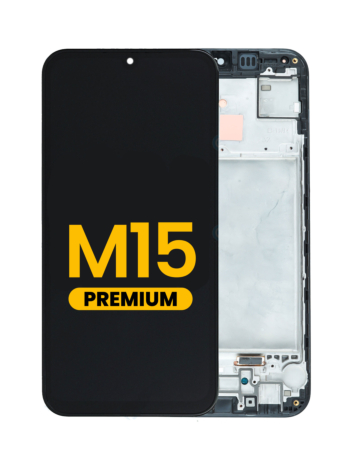 OLED Assembly with Frame for Galaxy M15 (M156B / 2024) (Premium)