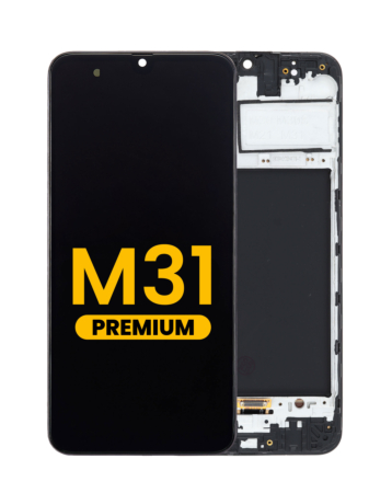 OLED Assembly with Frame for Galaxy M31 (M315) (Premium)