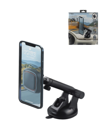 3in1 Two Piece Magnetic Dash, Windshield & Air Vent Car Mount (Only Ground Shipping)
