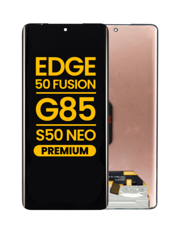 OLED Assembly without Frame for Motorola Edge 50 Fusion 5G (XT2429 / 2024) / G85 (XT2427-3/2024) / S50 Neo (XT2427-4/2024) (Premium)