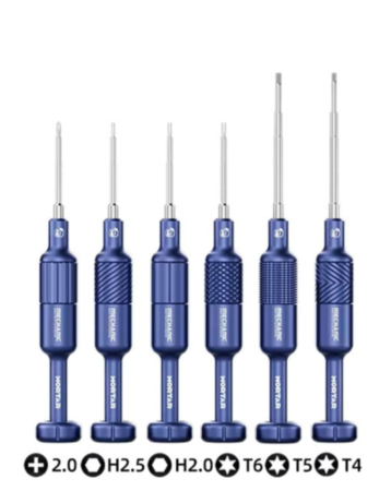 MECHANIC 6 in 1 Drone Precision Screwdriver Set FLY Series for UAV Maintenance (2.0 / H2.5 / H2.0 / T6 / T5 / T4)