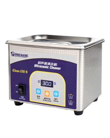 MECHANIC E08P Ultrasonic Cleaner PCB Camera Glasses Cleaning (Only Ground Shipping)