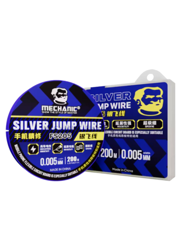 MECHANIC FS205 Silver Jump Wire (0.005mm / 200m) (Only Ground Shipping)