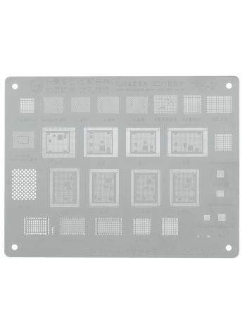 Grab wholesale deals on the MiJing BGA Reballing Stencil for iPhone X to 16 Pro Max – perfect for Baseband, Hard Disk, WiFi, NFC, and Chip Board repairs.