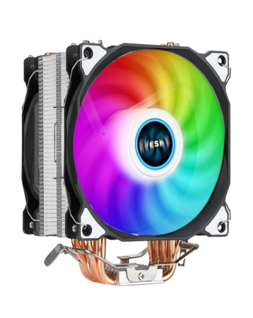 High Performance CPU Cooler (120*120*25MM) (BLACK) (Only Ground Shipping)