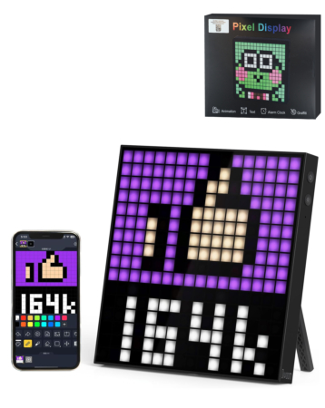 LED Matrix Application Controlled Pixel Screen Display  (Only Ground Shipping)