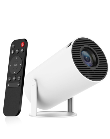 Android 11 Mini Projector with Remote Controller Bluetooth 5.0 (720P HD / 140 Lumens / WiFi 2.4G / 5G) (Only Ground Shipping) (Not Returnable)