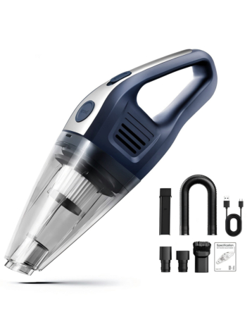 Cordless Strong Suction Car Vacuum Cleaner (2000 mAh) (Only Ground Shipping)