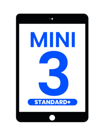 Standard+ iPad Mini 3 Digitizer Assembly w / IC Chip Connector (BLACK)