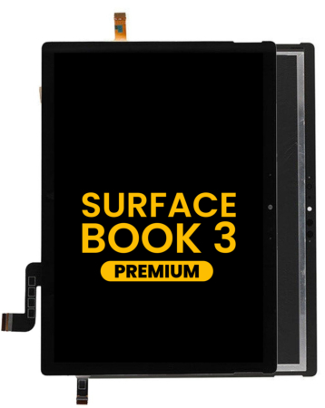 LCD Assembly without Frame for Microsoft Surface Book 3 13.5" (BLACK) (Premium)